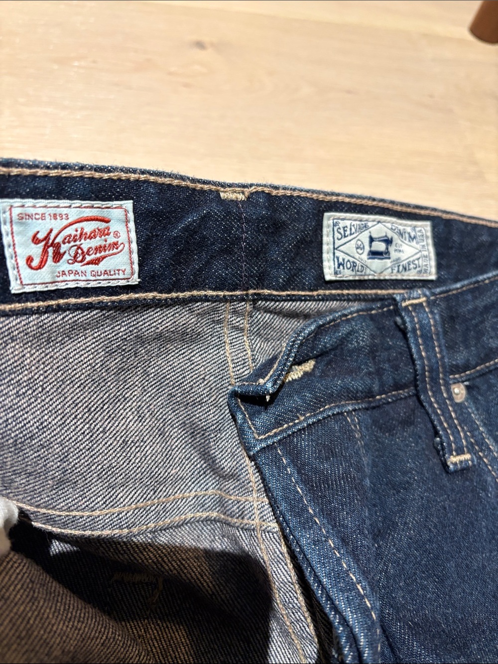 Ag Adriano Goldschmied Relaxed Dark Blue Denim Jeans - Picture 3 of 6